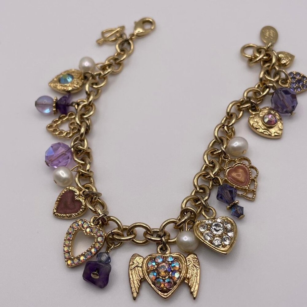 Kirks Folly Vintage Charm Bracelet